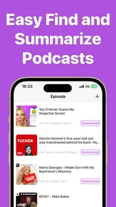 PodNote - AI Summarize Podcast screenshot 0