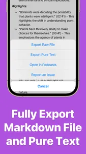 PodNote - AI Summarize Podcast screenshot 2