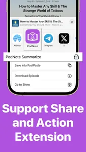 PodNote - AI Summarize Podcast screenshot 3