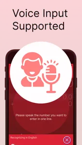 Calc - Voice Calculator screenshot 0