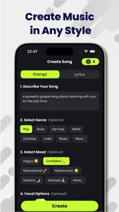 AI Song Maker ・Music Generator screenshot 1