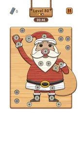 Wood Nuts & Screw Puzzle screenshot 0
