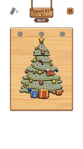 Wood Nuts & Screw Puzzle screenshot 1