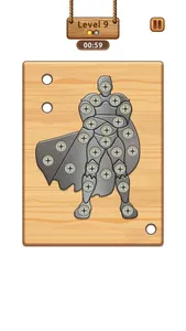 Wood Nuts & Screw Puzzle screenshot 4