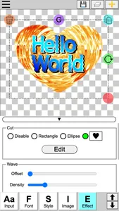 TextArt - Text and photo art screenshot 1