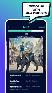 Deutsch & Der Die Das Artikel screenshot 3