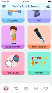 Prank sound: Hair Cut & Fart screenshot 0