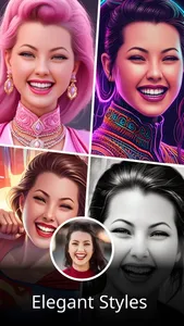 Photo to cartoon portrait screenshot 0