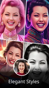 Photo to cartoon portrait screenshot 7