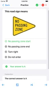 Texas Driving Test - DMVCool screenshot 4