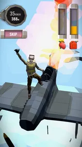 Plane Crash Ragdoll Simulator screenshot 0