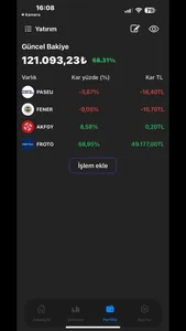 Ekofin - Borsa, Hisse & Fon screenshot 1