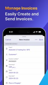 Wafeq Accounting & e-invoicing screenshot 2