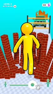 Scale Up Man Runner Games screenshot 0
