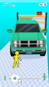 Scale Up Man Runner Games screenshot 1