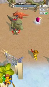 Dino Fighter: Jurassic Escape screenshot 0