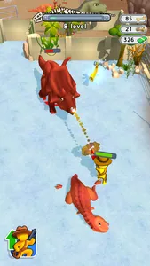 Dino Fighter: Jurassic Escape screenshot 1