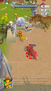 Dino Fighter: Jurassic Escape screenshot 3
