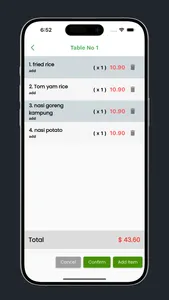 OrderNote - Foods and Drinks screenshot 2