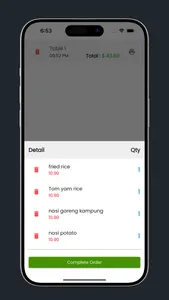 OrderNote - Foods and Drinks screenshot 3
