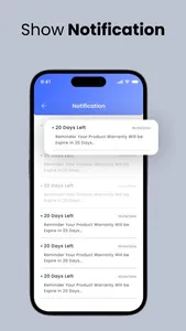Warranty Manager & Reminder screenshot 3