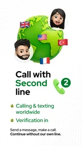 Birce : Second Phone Number screenshot 1