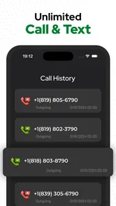 Birce : Second Phone Number screenshot 5