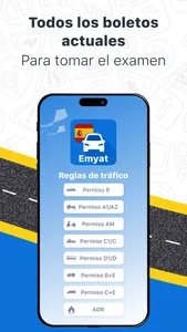 Emyat: Autoescuela tests DGT screenshot 0