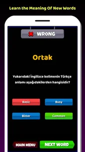 Turkish Word Game screenshot 1