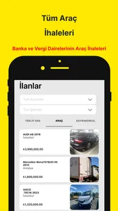 İhale Bulucu: Emlak & Araç Ara screenshot 2