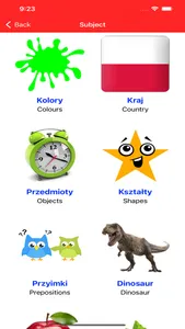 Learn Polish Voca Pro screenshot 1