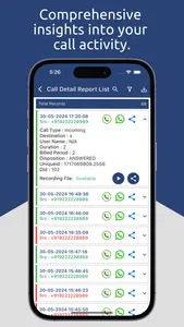Bizcalls Analytics screenshot 4