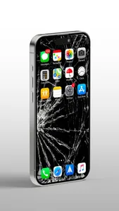 Broken Screen Wallpaper HD screenshot 1