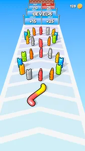 Gummy Worm Go! screenshot 2