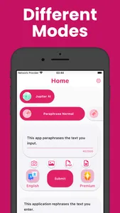 Paraphrase Ai Rewrite screenshot 1