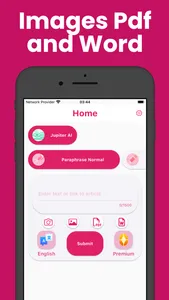 Paraphrase Ai Rewrite screenshot 2