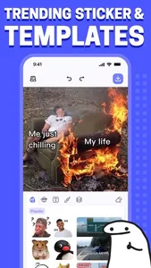 MemeZoo - GIF Meme Maker screenshot 1
