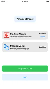 AdBye - Safari Extension screenshot 0