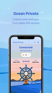 Ocean Private: Fast Secure VPN screenshot 1