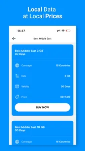 USim: Travel eSIM & Internet screenshot 3