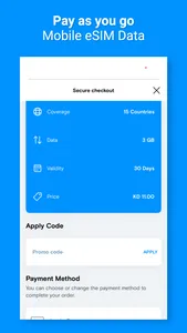 USim: Travel eSIM & Internet screenshot 4