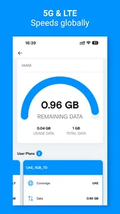 USim: Travel eSIM & Internet screenshot 6