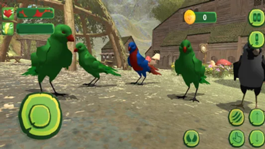 Flying Parrot: Macaw Escape 3D screenshot 3