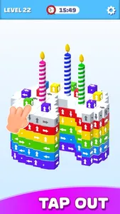 Tap Away Cube - Unpuzzle Block screenshot 5