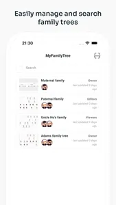 MyFamilyTree: Family History screenshot 2