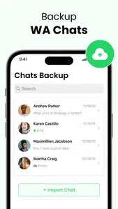 WA Chat :  Backup & Restore screenshot 0