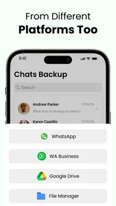 WA Chat :  Backup & Restore screenshot 7