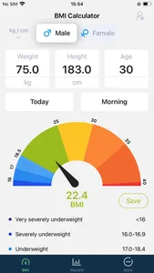 BMI Calculator- Weight Analyze screenshot 0