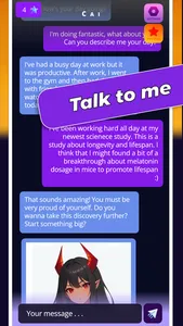 Cai: AI Anime Chat Waifu screenshot 4