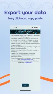 Network IP Port Scanner screenshot 3